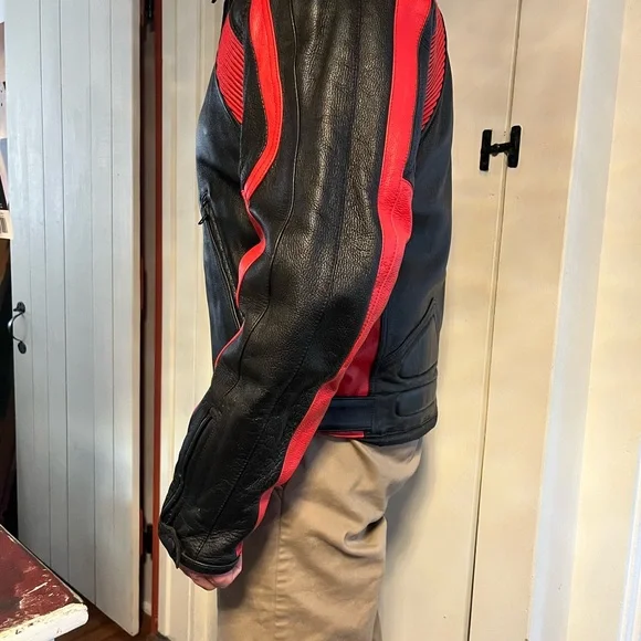 Wilsons leather motorcycle jacket - Picture 2 of 7